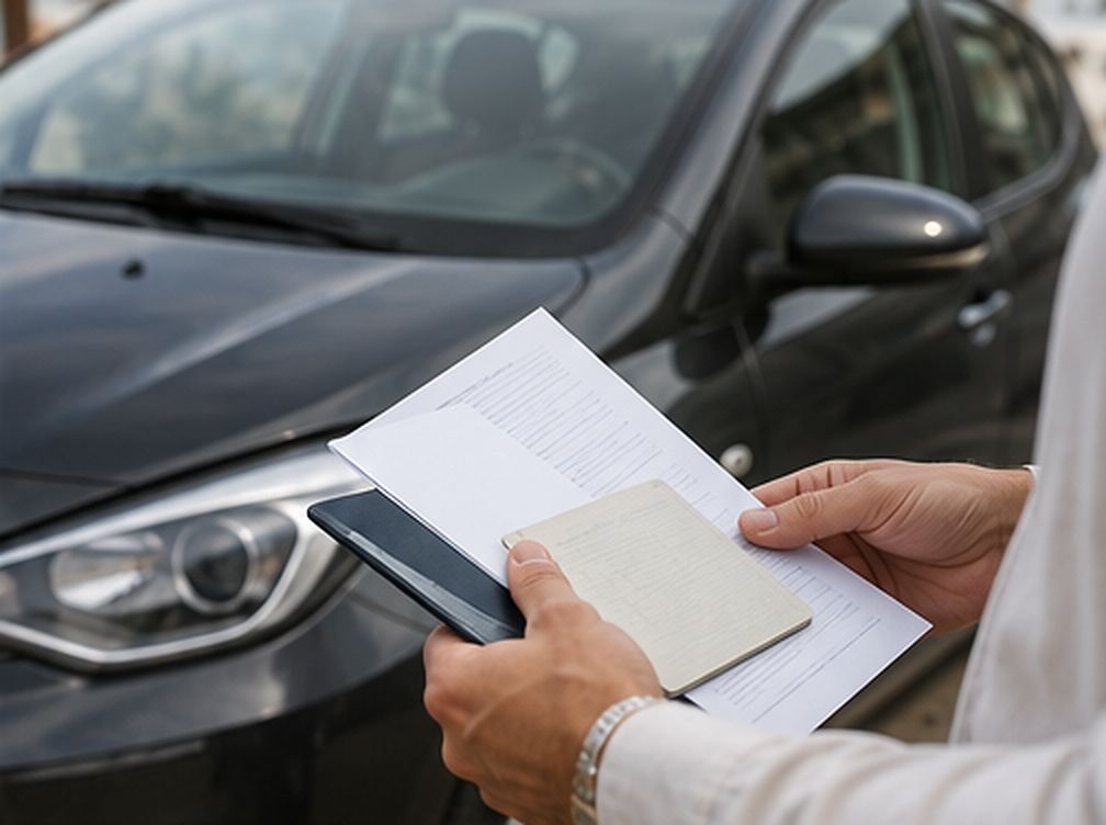 Controllo di patente e carta d’identità prima del ritiro