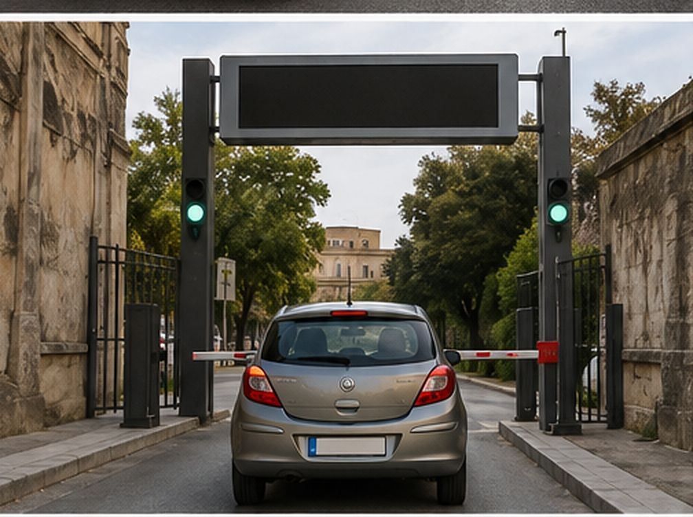 Ingresso della zona a traffico limitato di Palermo