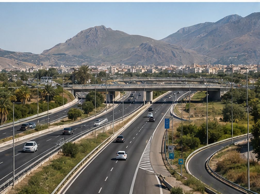 Imbocco autostradale tra A29 e A19