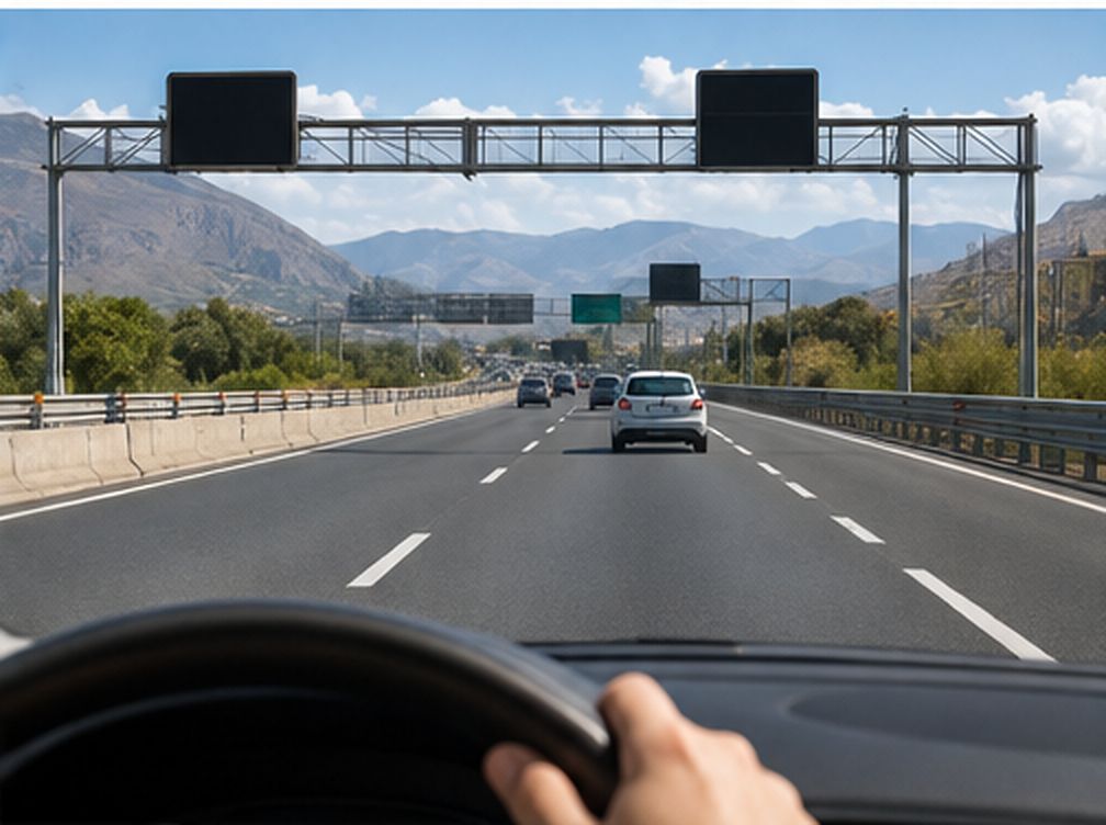 Cartello direzionale per A29 e A19