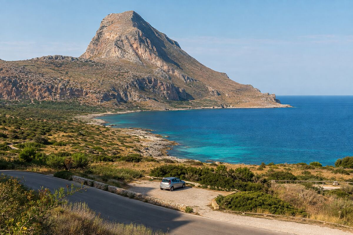 Monte Cofano e Grotta Mangiapane: itinerario da Palermo